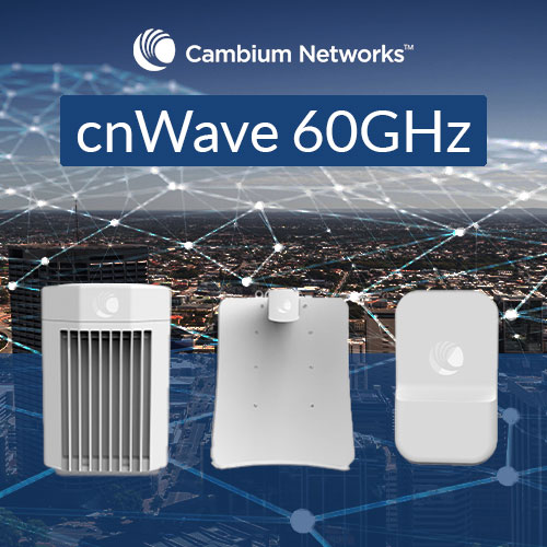 Gestione reti wireless multi-gigabit con Cambium cnWave 60 GHz