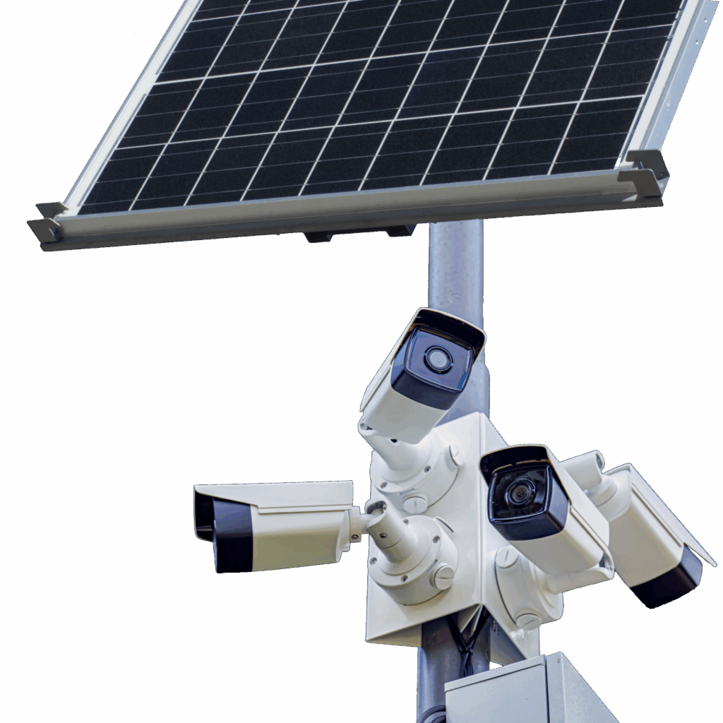 Sistemi di accumulo solare Townet Smartbox per videosorveglianza e reti